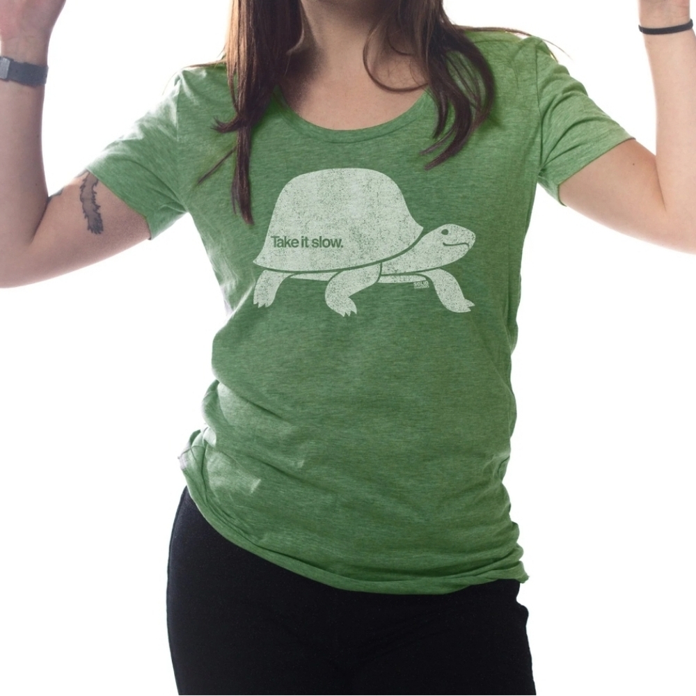 Solid Threads Take It Slow Short Sleeve Tee